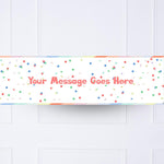 Rainbow Bright Personalised Party Banner