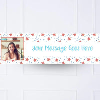 Blue Twinkle Personalised Party Banner Yes Personalised Banner