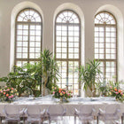 White Fabric Tablecloth 180 x 300cm