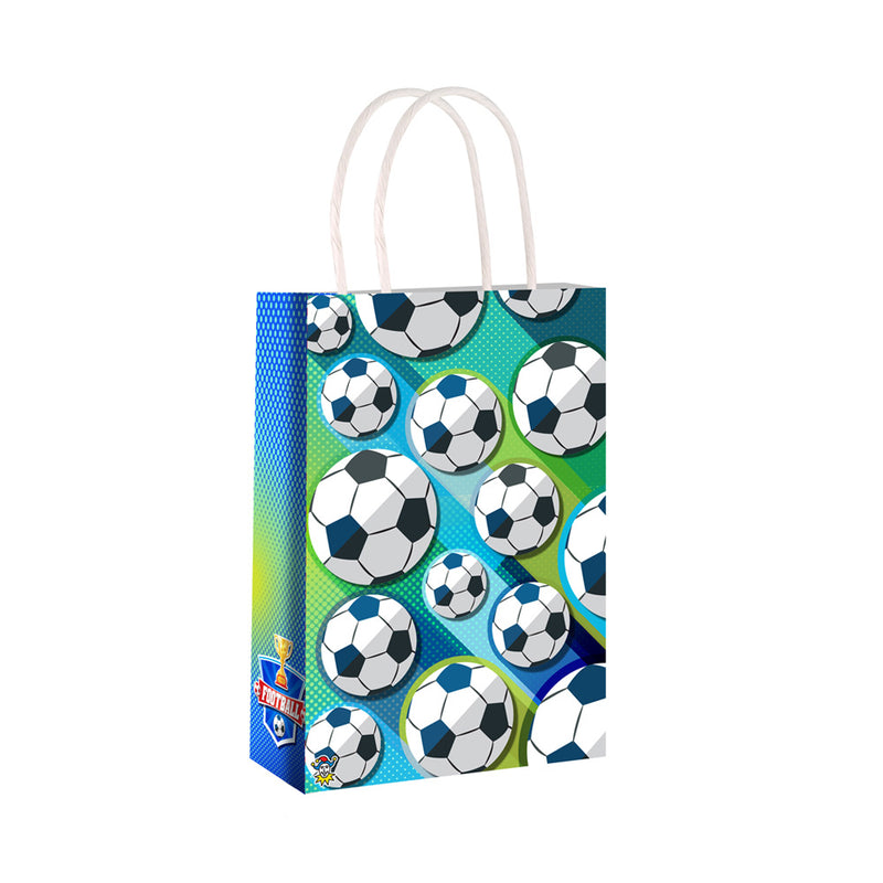 Football Party Bags with Handles (x12)