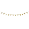 Luxe Gold Glitter Bunting (3m) Party Pieces