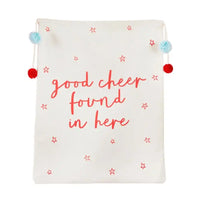 'Good Cheer Found in Here' Sack Christmas 2024