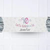 Iridescent 90th Personalised Party Banner No Personalised Banner