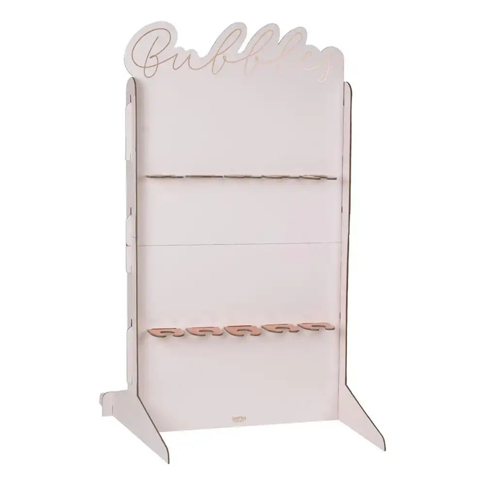 Rose Gold Foiled Prosecco Wall Hen Party