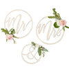 Botanical Wooden Hoop Backdrop (x3) General Party