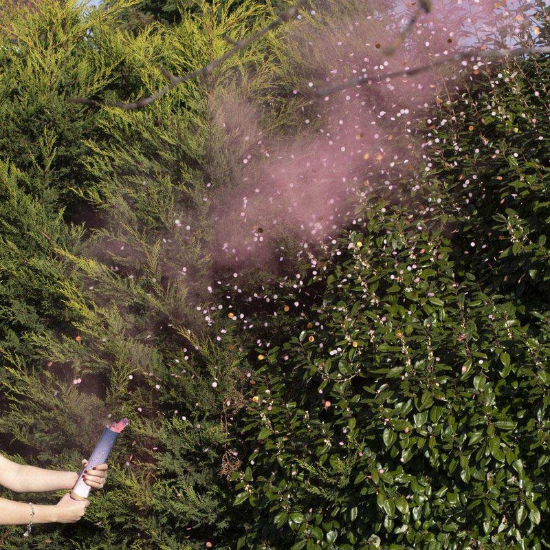 Pink Smoke Cannon Gender Reveal