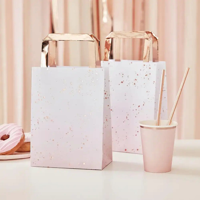 Rose Gold Foiled Party Bags (x5) General Party