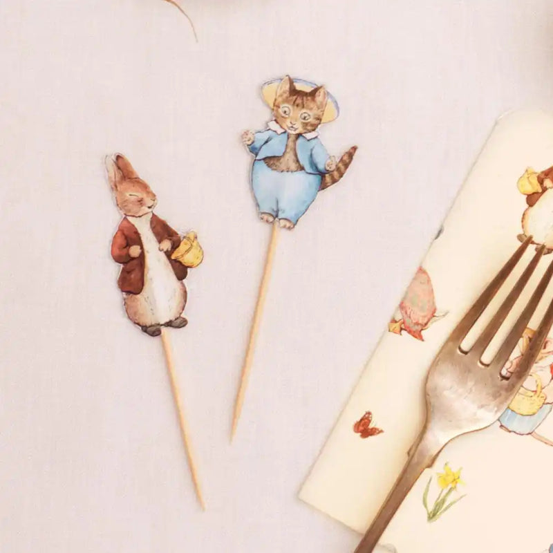 Peter Rabbit & Friends Party Picks (x12) Kids Party