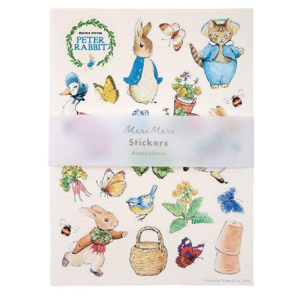 Peter Rabbit & Friends Sticker Sheets (x10) Kids Party