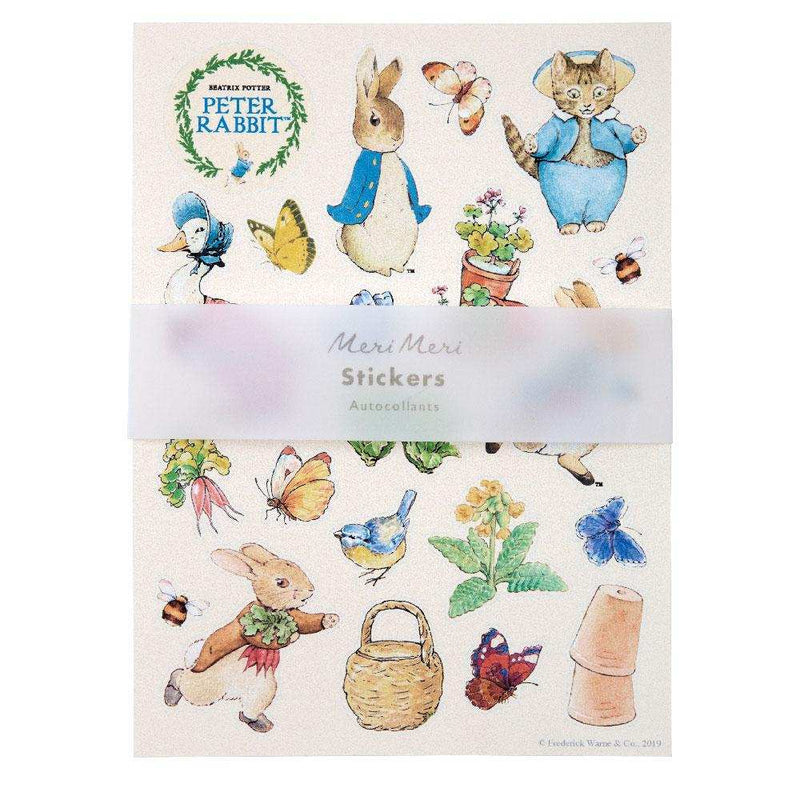 Peter Rabbit & Friends Sticker Sheets (x10) Kids Party