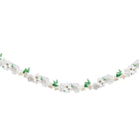White Blossom Garland Summer
