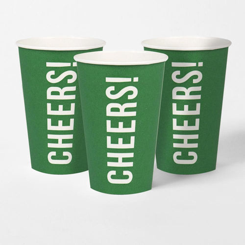 Cheers Green Eco Cup (x8)