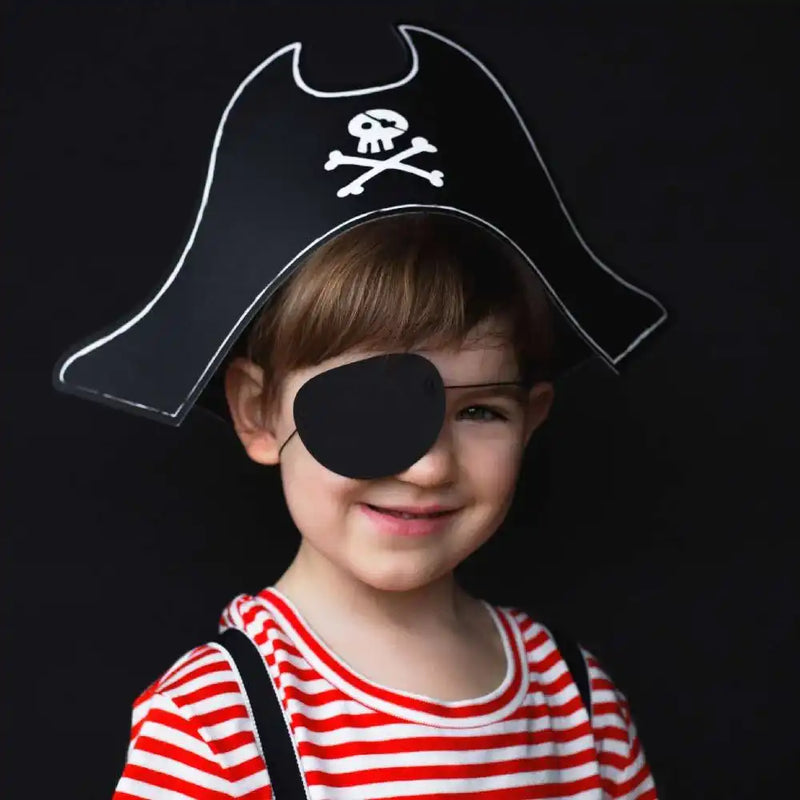 Pirates Party Paper Hat and Eye Patch Kids Party