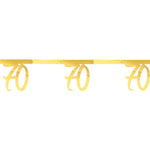 70th Gold Bunting