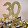 30th Birthday Glitter Table Decoration Milestone