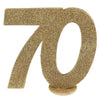 70 Glitter Table Decoration Milestone