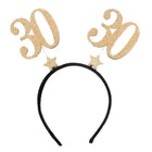 30th Birthday Glitter Sparkle Headband