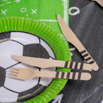 Kicker Party Wooden Cutlery (x8 guests)