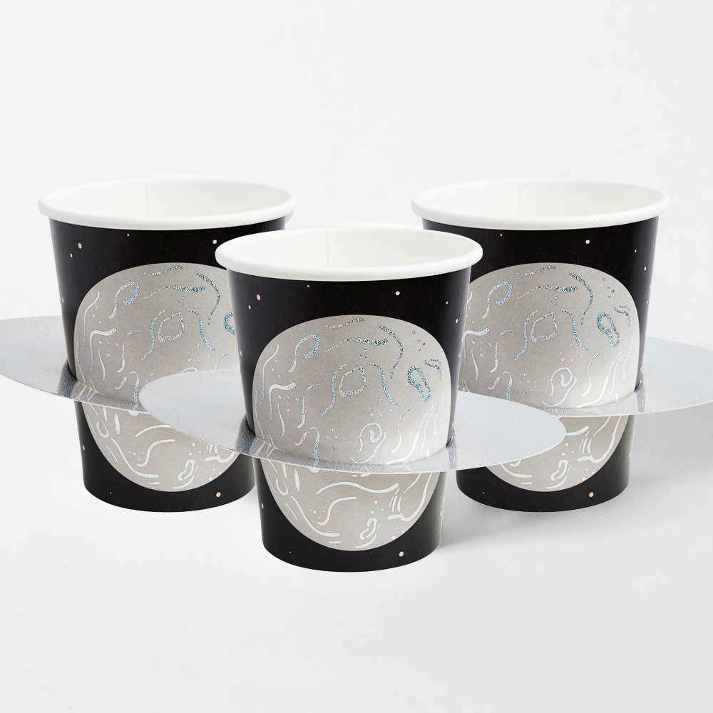 Planet Paper Cups (x10) Kids Party