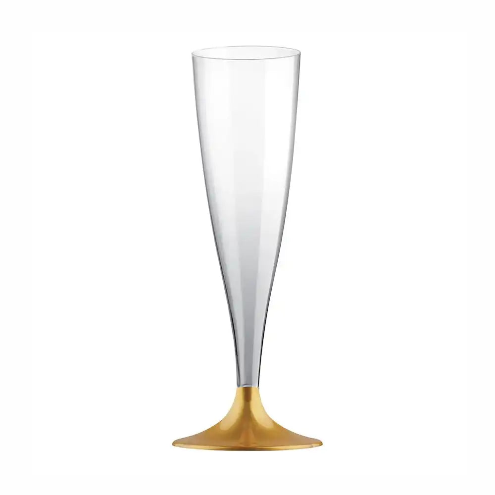 Reusable Flutes Gold (x6) Party Pieces