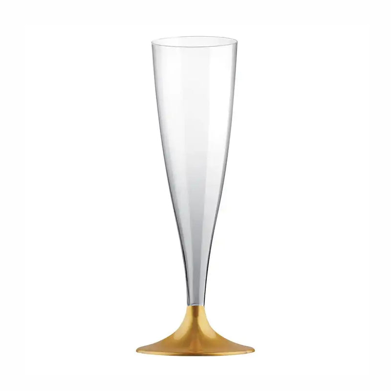 Reusable Flutes Gold (x6) Party Pieces