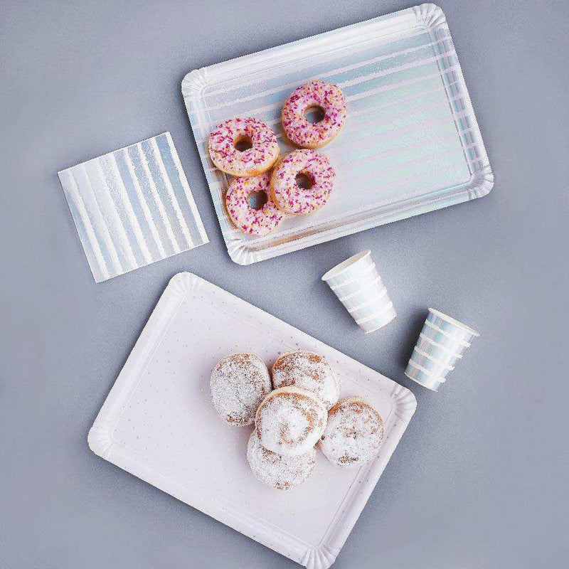 Iridescent Paper Trays (x4) General Party