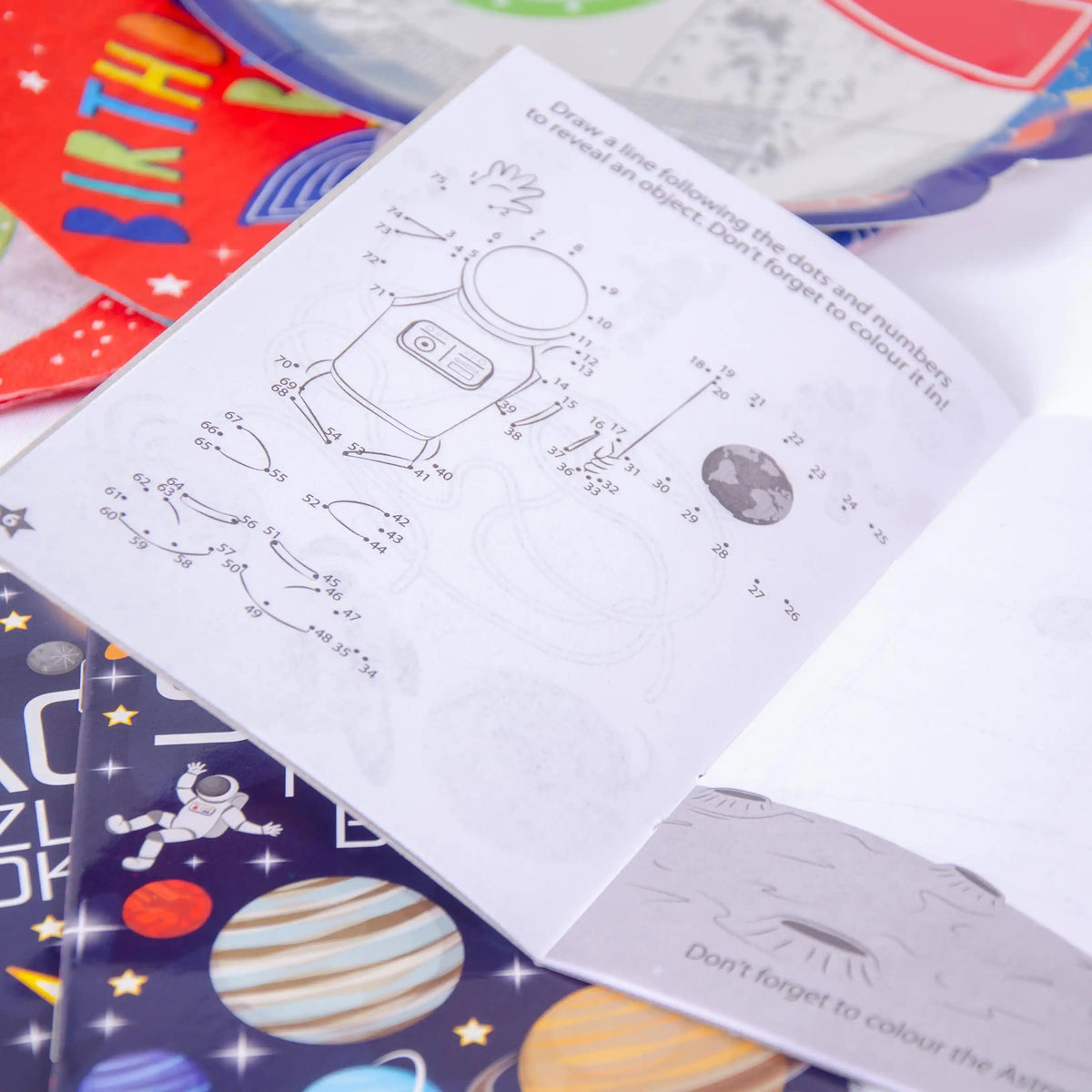 Space Puzzle Books (x6) Kids Party