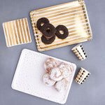 Gold Paper Trays (x4)