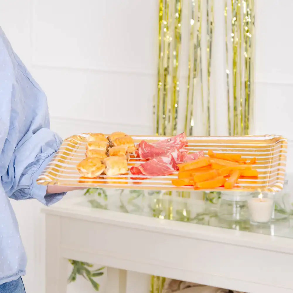 Gold Paper Trays (x4) General Party