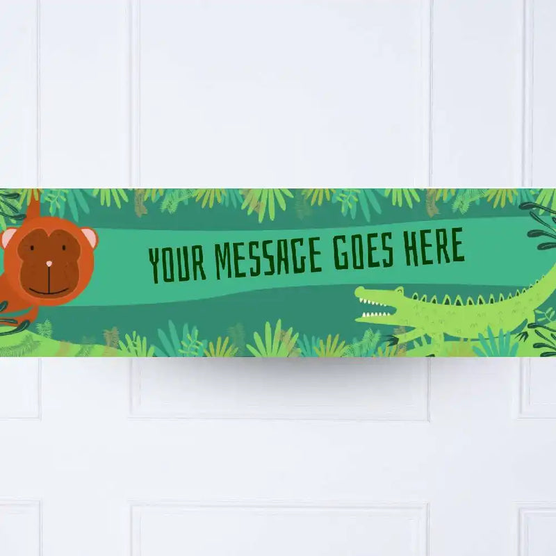 Snappy Birthday Personalised Party Banner No Personalised Banner