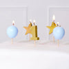 1st Birthday Blue Candle Set 1st Birthday