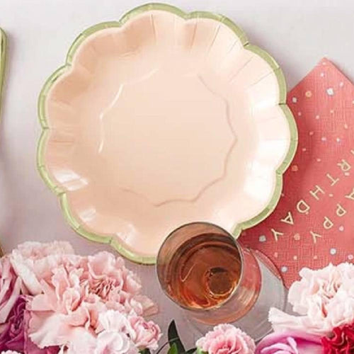 Rose Paper Party Plates (x12) Everyday