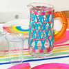 Boho Spice Glass Pitcher Summer