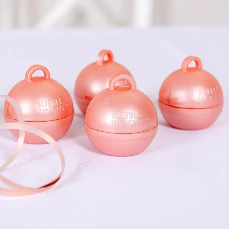 Bubble Balloon Weight Rose Gold (x4) General Party