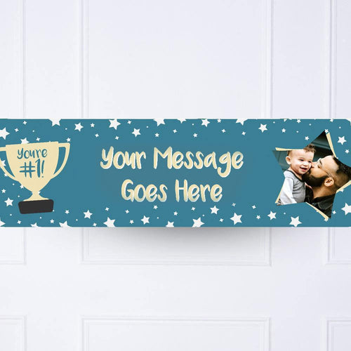 You're #1 Personalised Party Banner