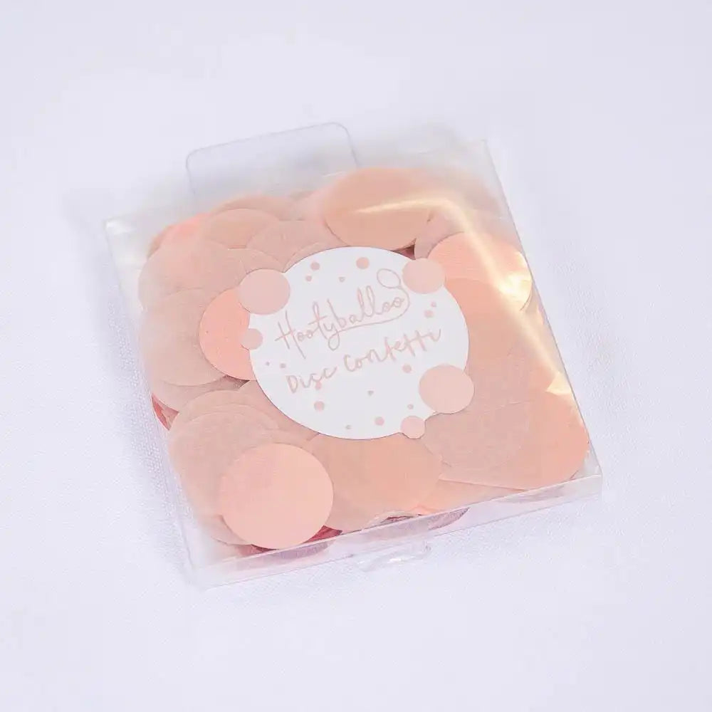 Rose Gold Disc Confetti 15g Party Pieces