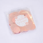 Rose Gold Disc Confetti 15g