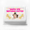 Personalised Photo Cake - Unicorn Sparkle Personalised Cake