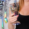 Iridescent Skull Goblet Halloween 2024