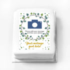 Personalised Photo Cake - Botanical Leaf