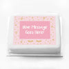 Personalised Photo Cake - Pamper Party No Personalised Cake