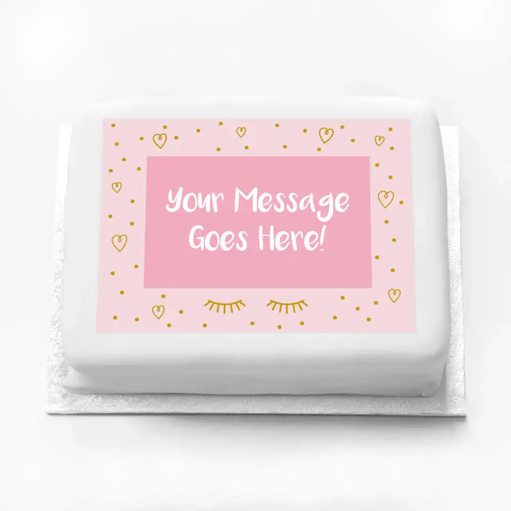 Personalised Photo Cake - Pamper Party No Personalised Cake