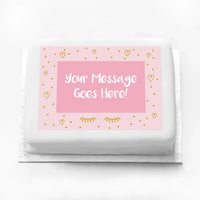 Personalised Photo Cake - Pamper Party No Personalised Cake