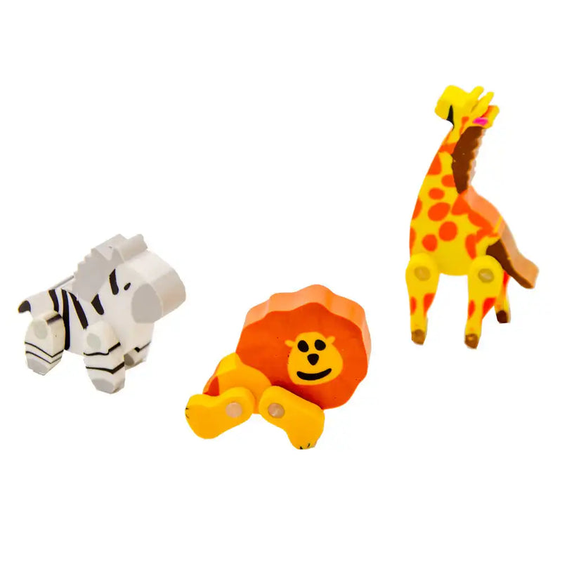 Animal Erasers (x5) Kids Party