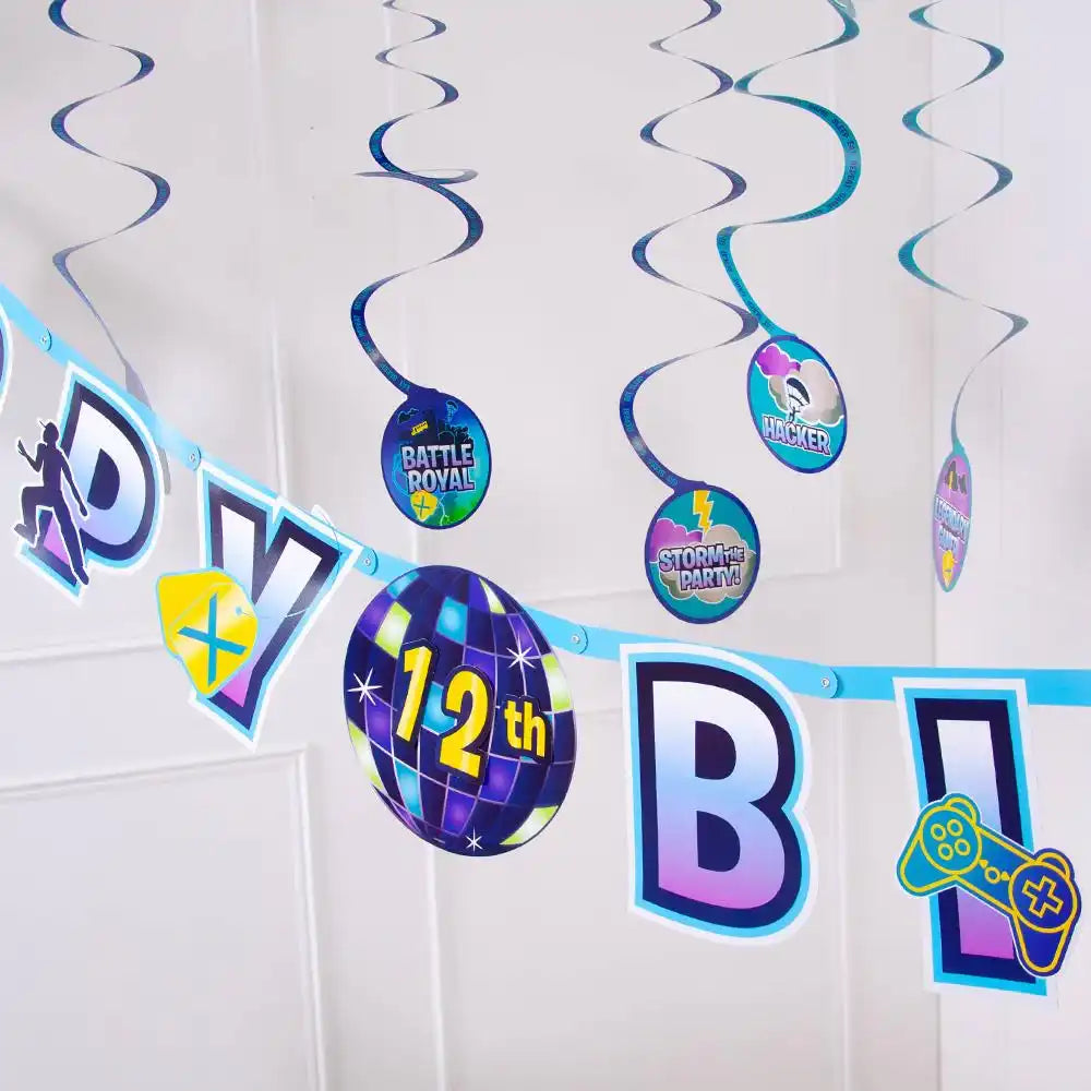 Battle Royal Age Letter Banner Battle Royal