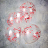 Blood Print Halloween Party Balloons (x5) Halloween 2024