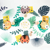 Mini Jungle Cats Paper Plates (x8) Animal & Jungle