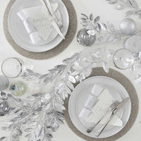Silver Foliage Christmas Garland Christmas 2024