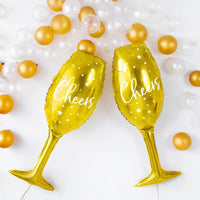 Supershape Glass Foil Balloon Christmas 2024