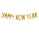 Happy New Year Banner - Gold